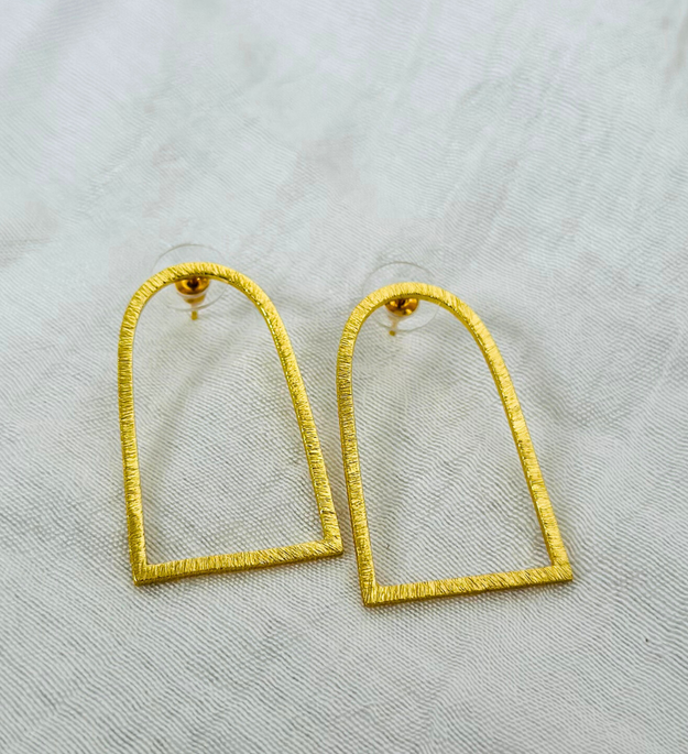 LocalLane Gold-Plated Baari Studs