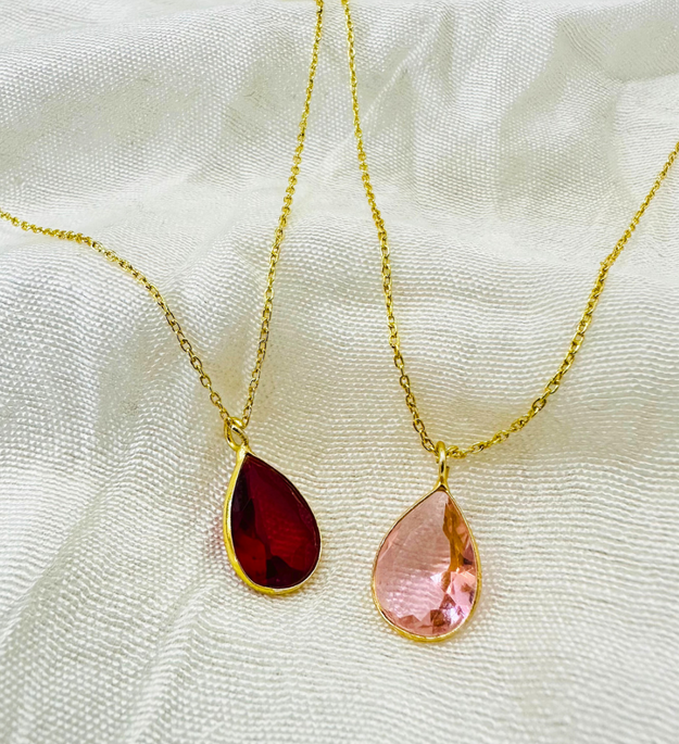 LocalLane Gold-Plated Tear Drop Chain