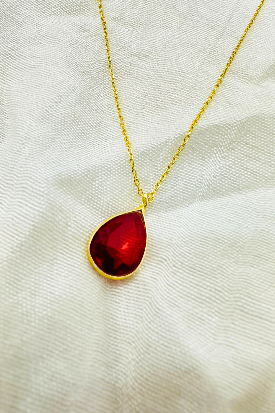 LocalLane Gold-Plated Tear Drop Chain