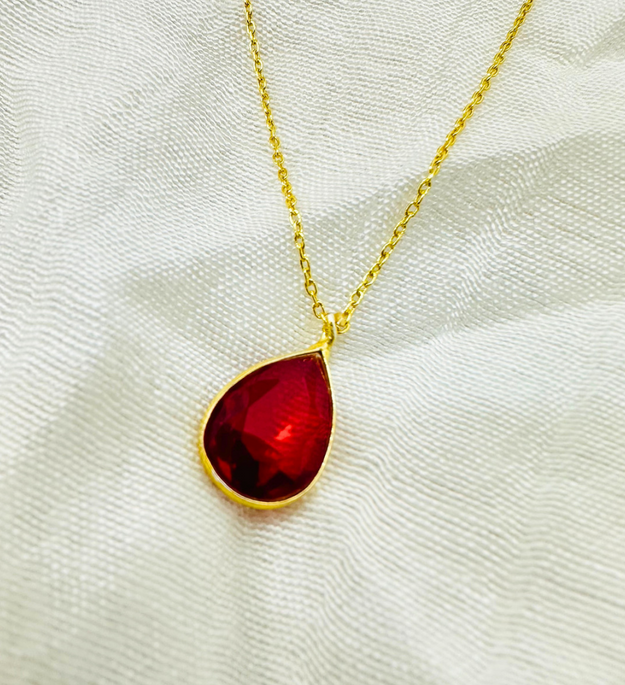 LocalLane Gold-Plated Tear Drop Chain