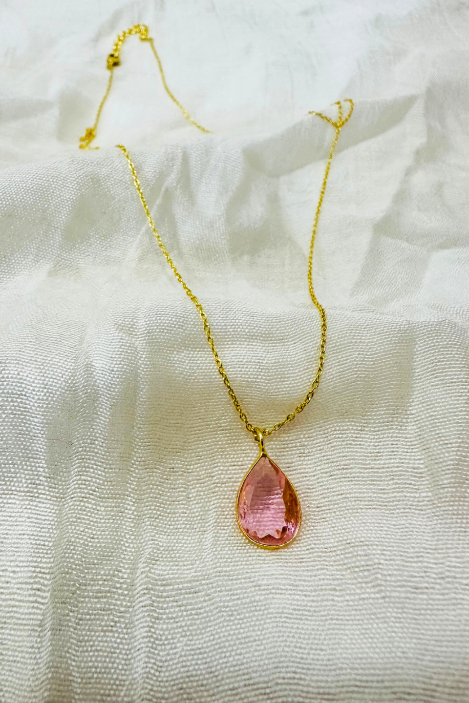 LocalLane Gold-Plated Tear Drop Chain