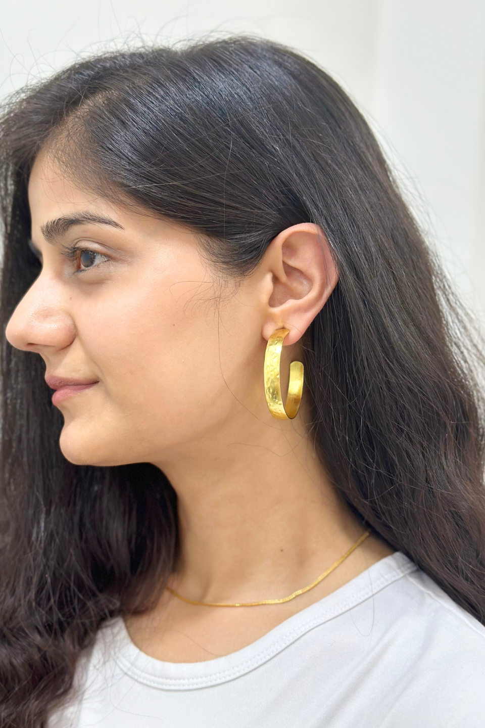 LocalLane Handcrafted Grande Chunky Hoops