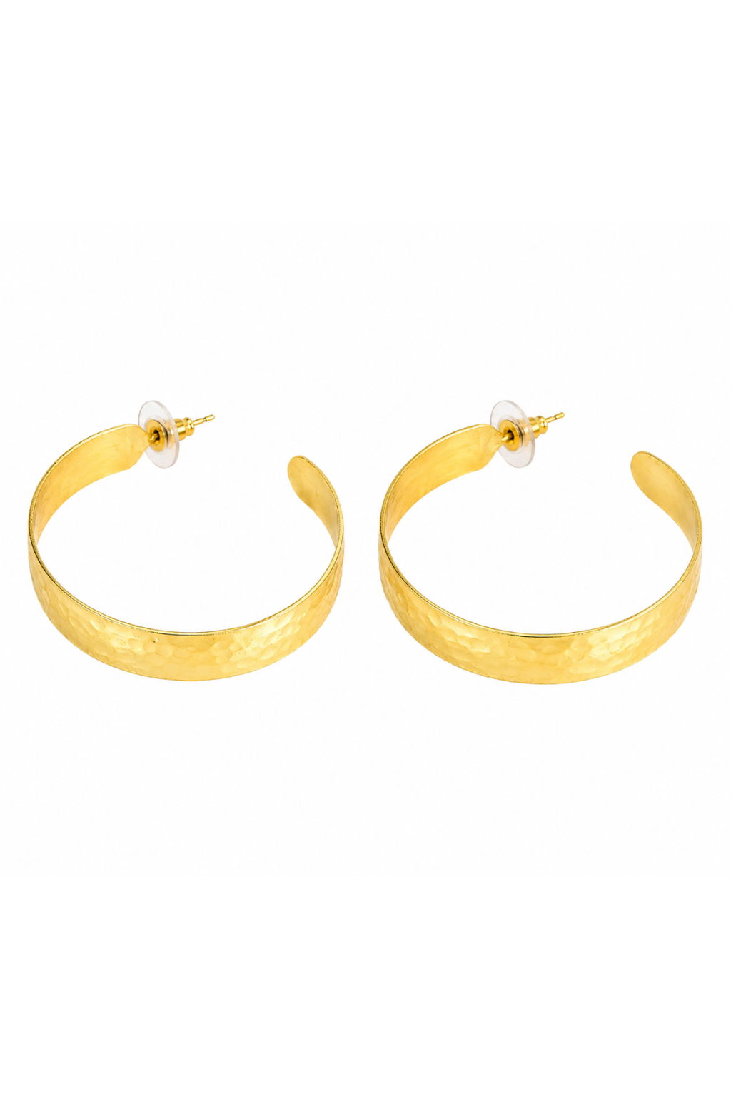 LocalLane Chunky Gold Hoop Earrings for Women